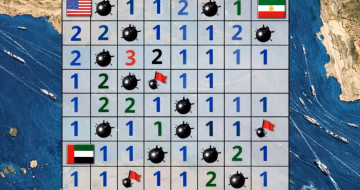 Minesweeper in Strait of Hormuz: US-Iran Online Tension