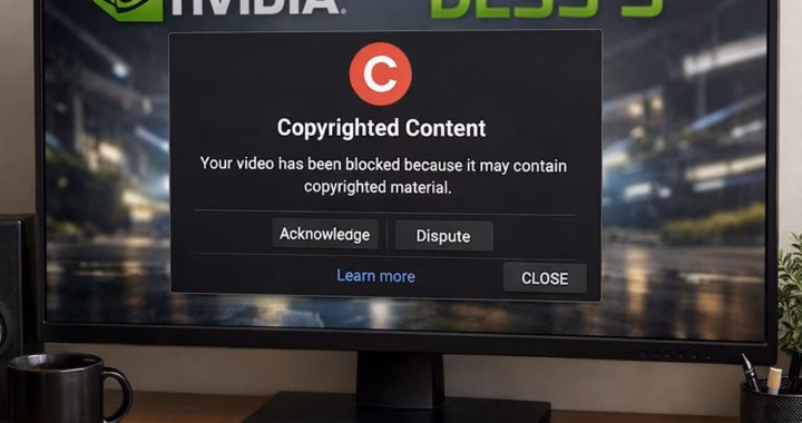NVIDIA DLSS 5: YouTube copyright quirks meet AI visuals