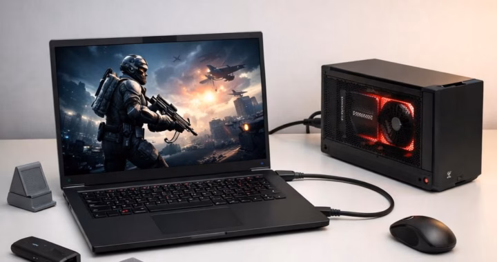 OCuLink eGPU boost: Framework Laptop 16 Dev Kit power-up