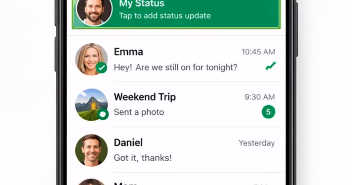 WhatsApp Status: Status Tops the Chats Tab