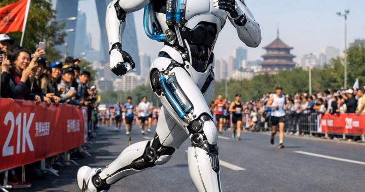 AI Humanoid-Robots Lead Beijing Half-Marathon 2026