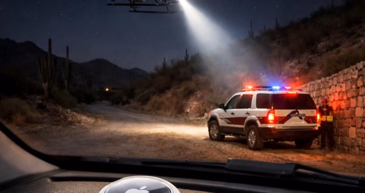 AirTag Tracking in Tech-enabled Policing: Peoria Rescue 2026
