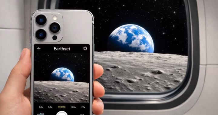 Earthset and ArtemisII: iPhone-era space storytelling