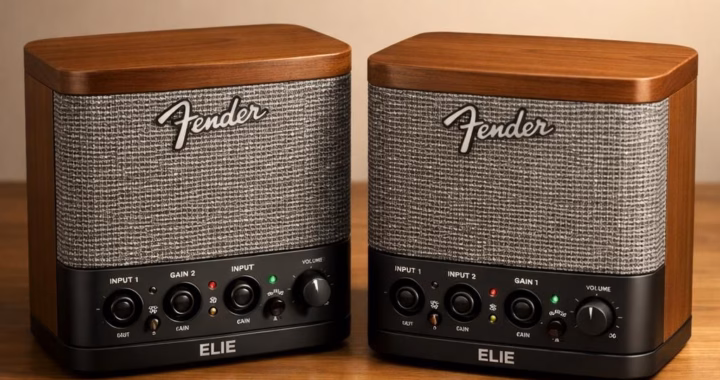 Fender Audio Elie: Portable Speakers That Double as Amps