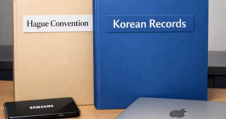Hague Convention & Samsung Electronics in Apple Antitrust Fight
