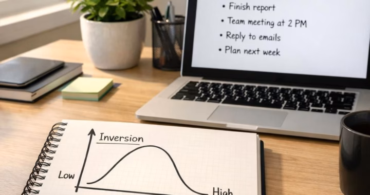 inversion & productivity: Rethinking goals with humor in 2026