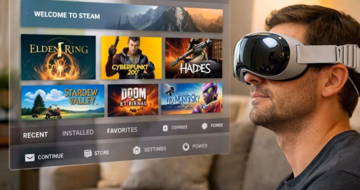 Steam Link on Vision Pro: Native visionOS Gaming Tips