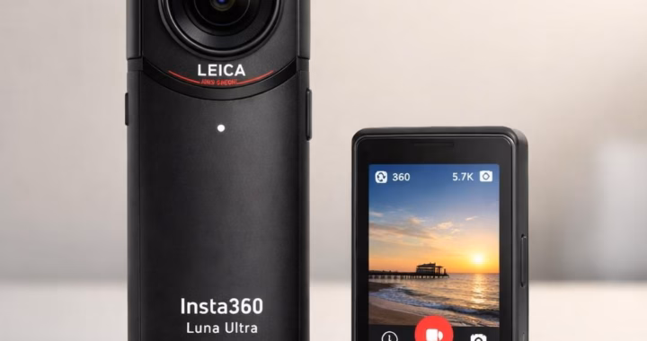 Insta360 Luna Ultra and Leica: Pocket camera spark in 2026