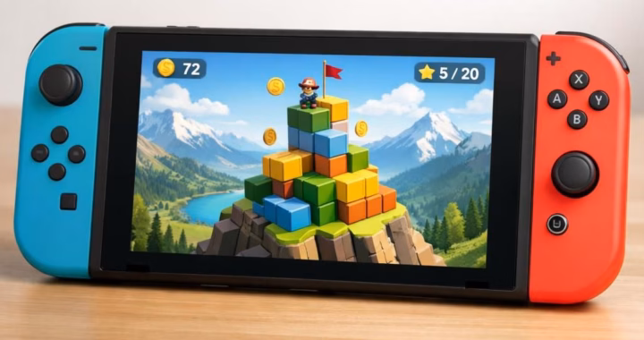 NAMCO LEGENDARY Mountains: 3D puzzle game lands on Switch 2