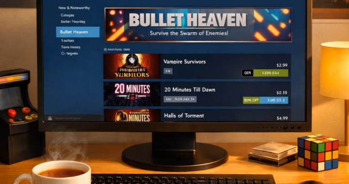 Bullet Heaven on Steam: A Cheerful Update