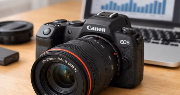 Canon Camera gear 2026: Power Zoom RF 20-50mm f/4L IS USM PZ and R6 V