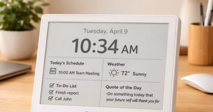 E Ink and Smart Screen: Dory Sign Brilliance
