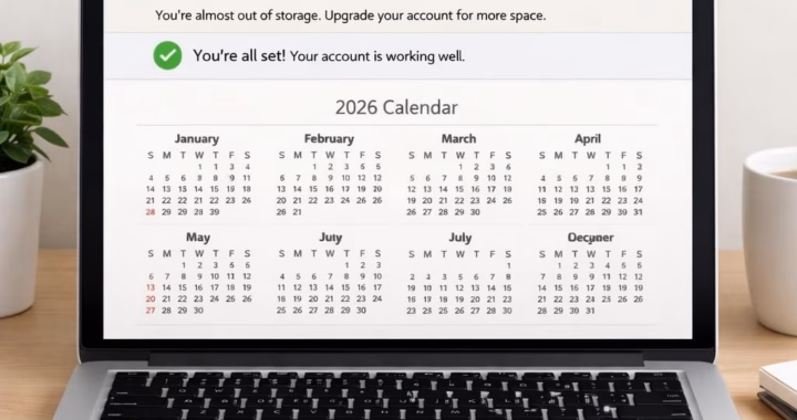Gmail storage Google accounts: 2026 update