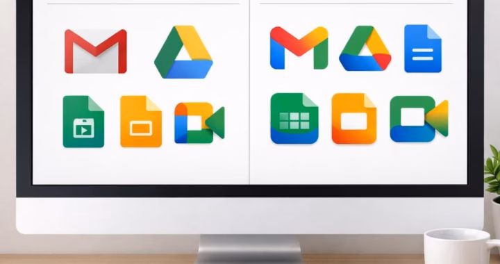 Google Workspace Icon Redesign: A Gradient Glow for 2026