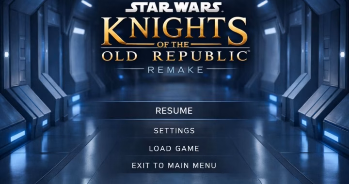 KOTOR Remake and Star Wars: Opening Cinematic Reappears