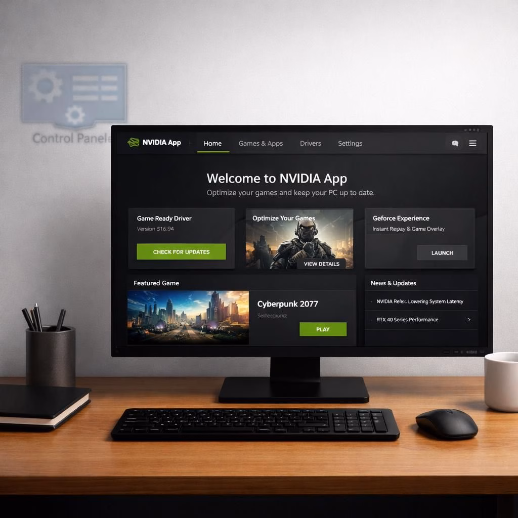 nvidia-control-panel-to-nvidia-app-in-2026