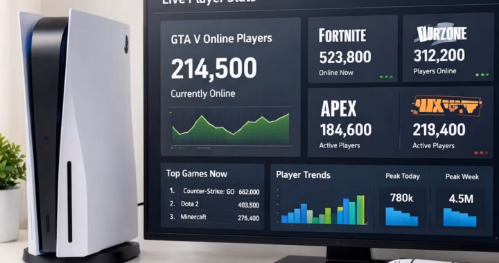 PS5 and PlayerCounts: Real-Time Gaming Metrics in 2026