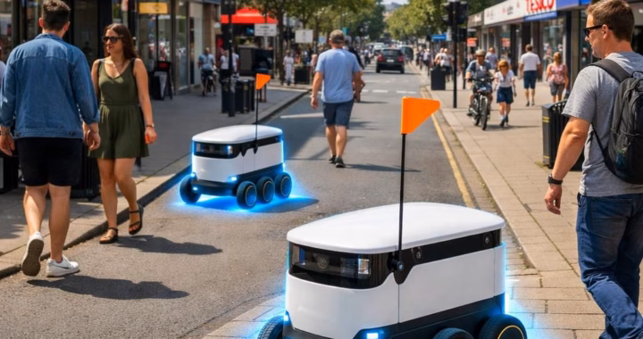 delivery robots AI: Milton Keynes’ Smart Delivery Evolution