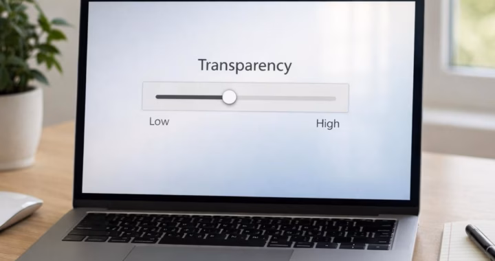 Liquid Glass & Transparency: Apple 2026