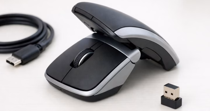 Logitech Mobi Fold Ultra-Portable Travel Mouse