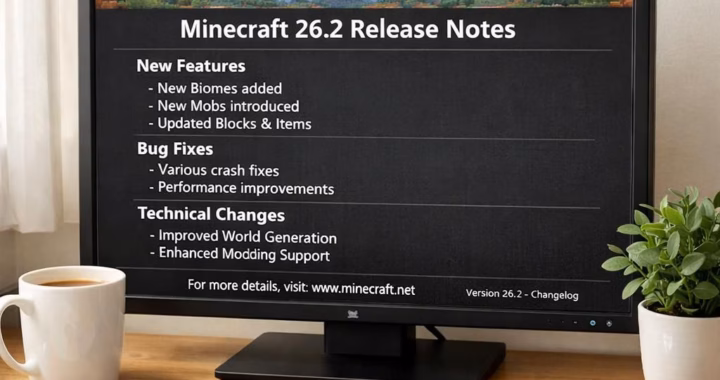 Minecraft Gaming 2026: 26.2 RCs, Pre-Releases and Cheats