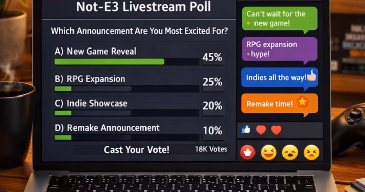 Not-E3 Livestream: Best This Week Poll