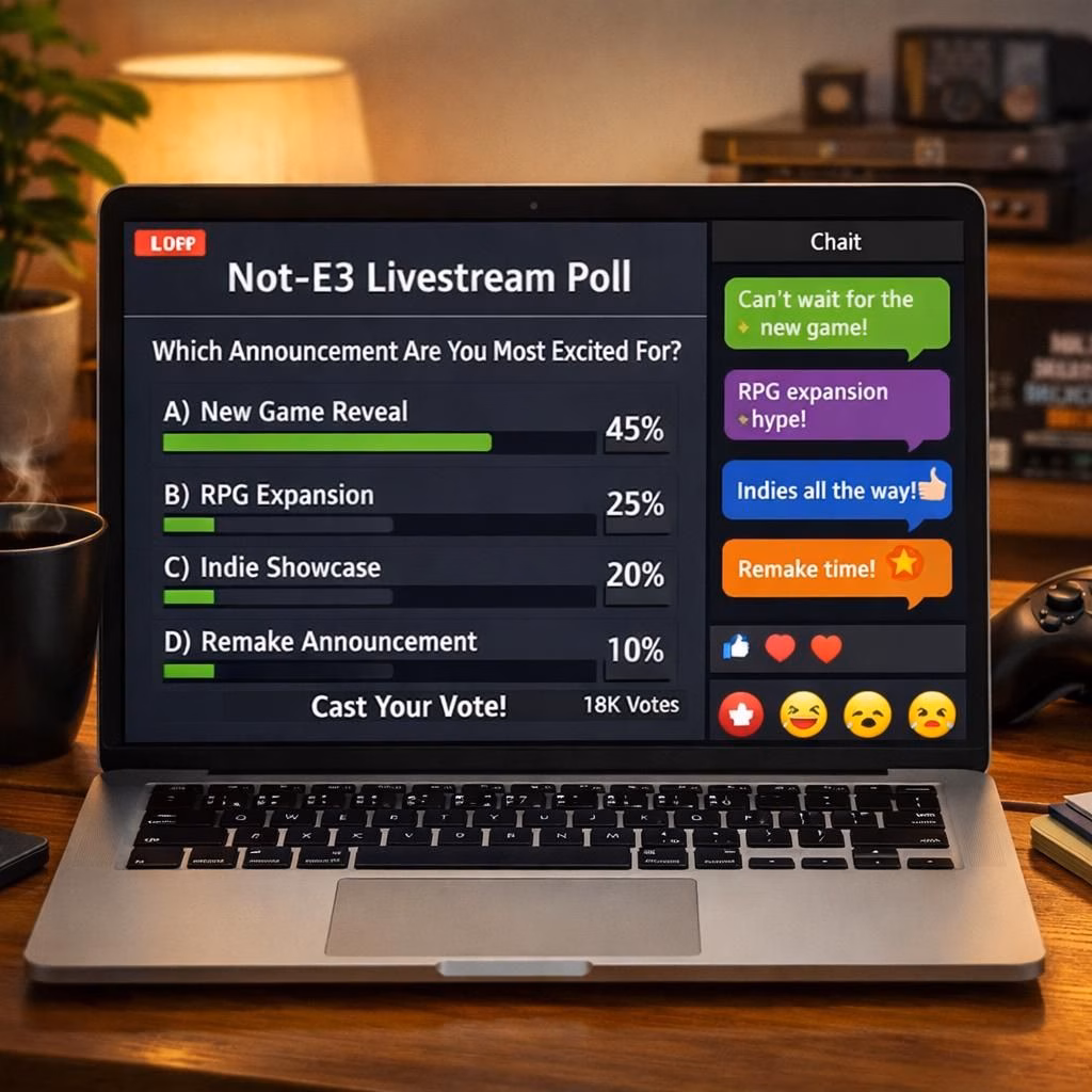 not-e3-livestream-best-this-week-poll