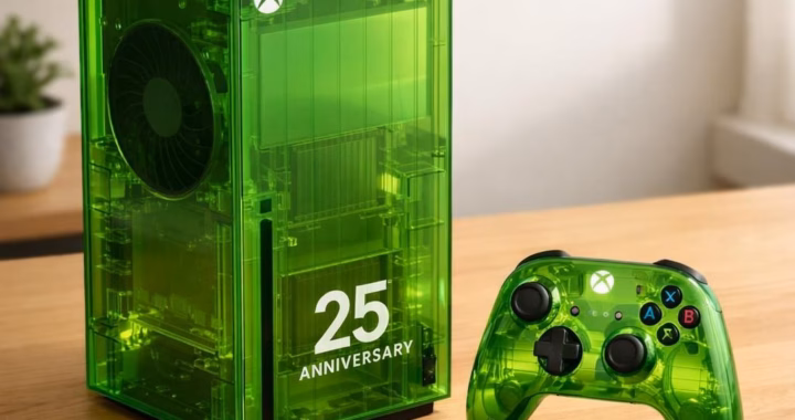 XBOX 25th-anniversary: Retro Console & Controller Unveiled