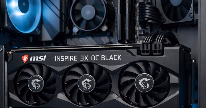 MSI RTX 5080 INSPIRE 3X OC BLACK Quiet Launch